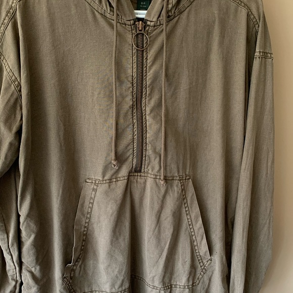 Roots Lose Half-Zip Hemp Light Shirt - Small - Picture 4 of 7